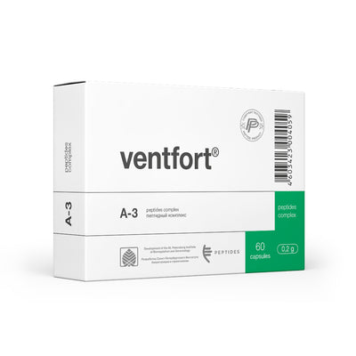 VENTFORT  - 60 KAPSULIŲ - peptidinis bioreguliatorius